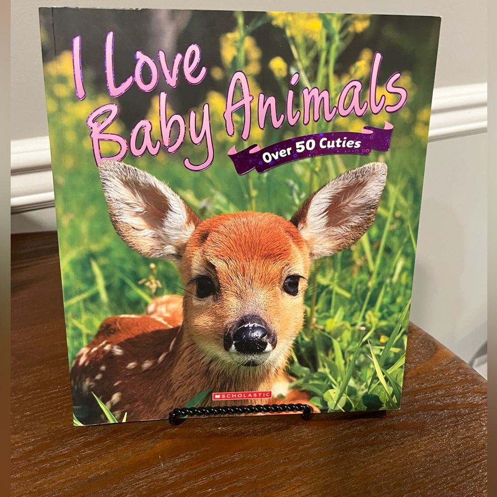 I Love Baby Animals Book Over 50 Cuties! NWT